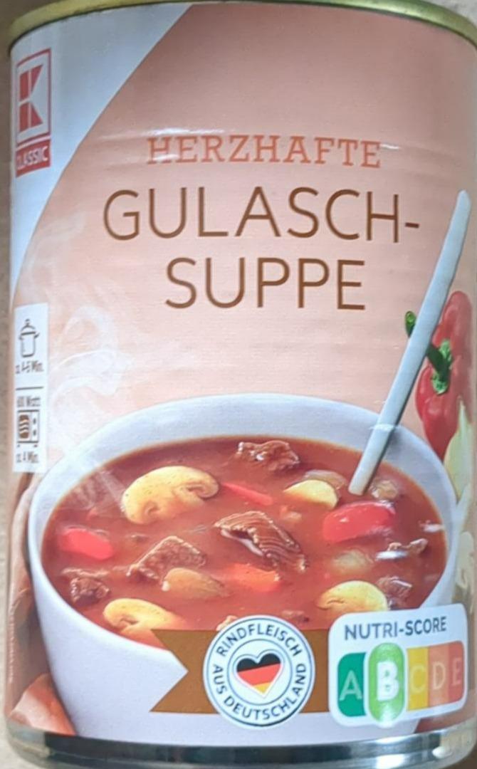 Fotografie - Herzhafte Gulaschsuppe K-Classic