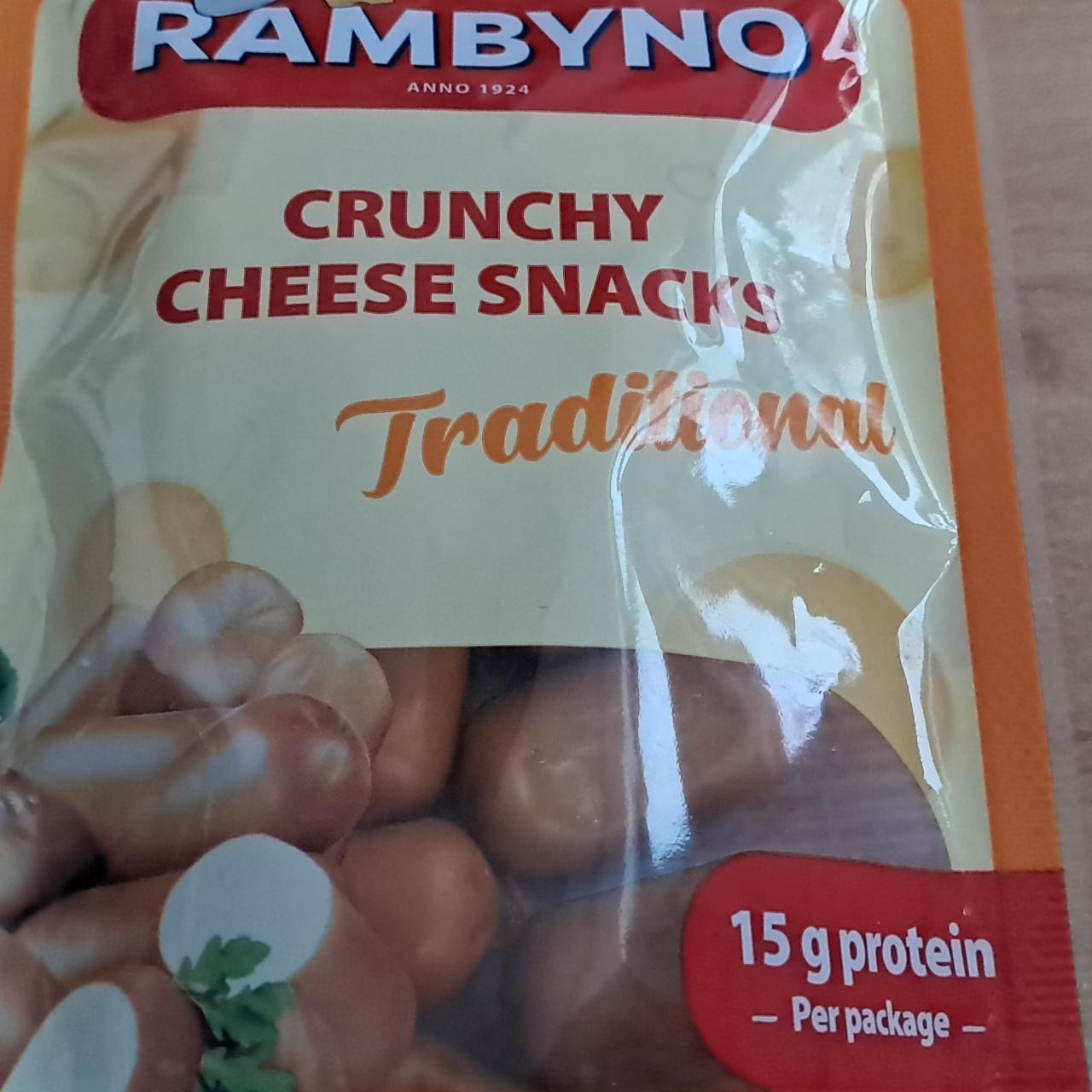 Fotografie - Crunchy cheese snack traditional Rambyno