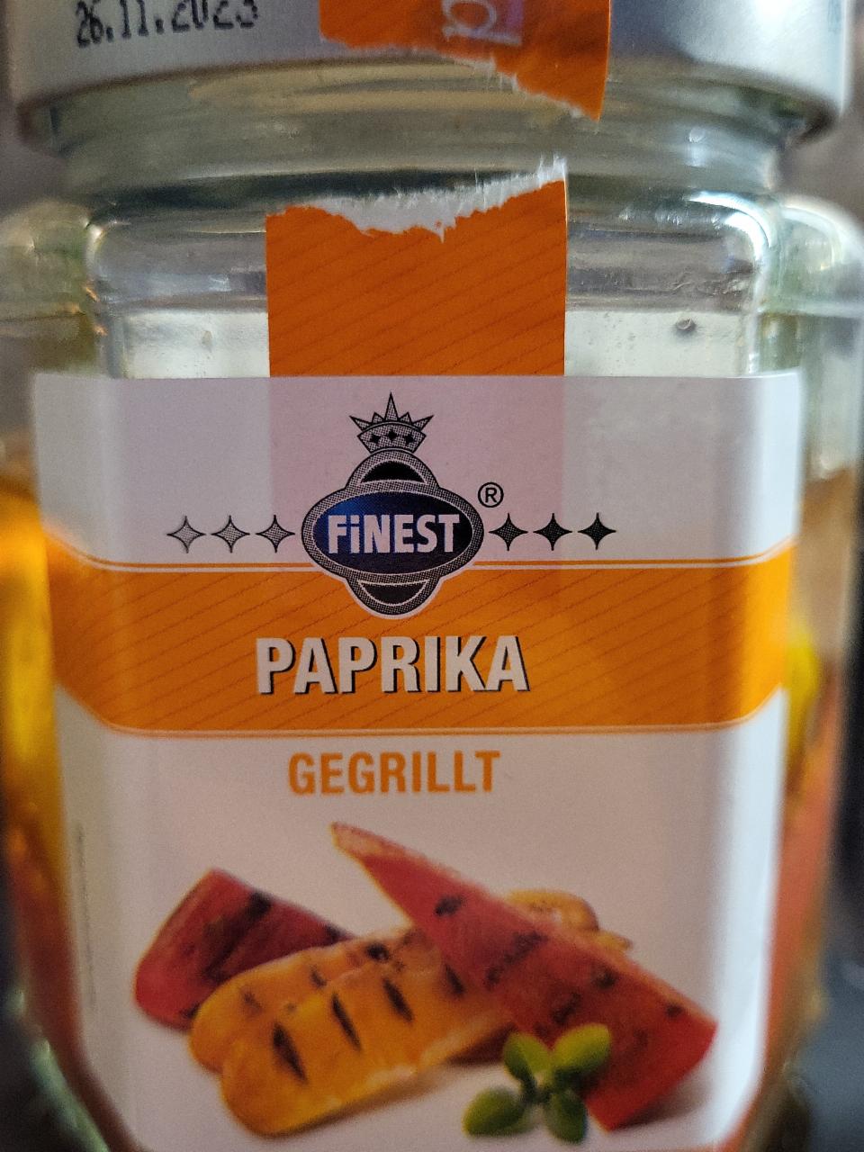 Fotografie - Paprika gegrillt Finest