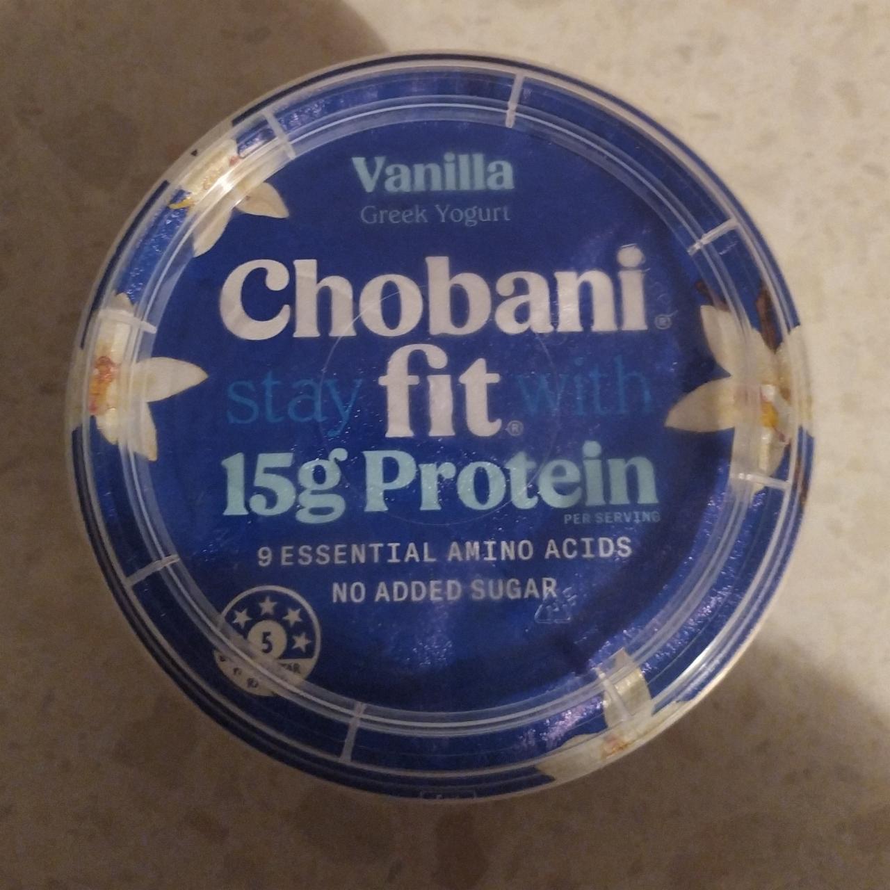 Fotografie - Stay fit with 15g protein vanilla Chobani