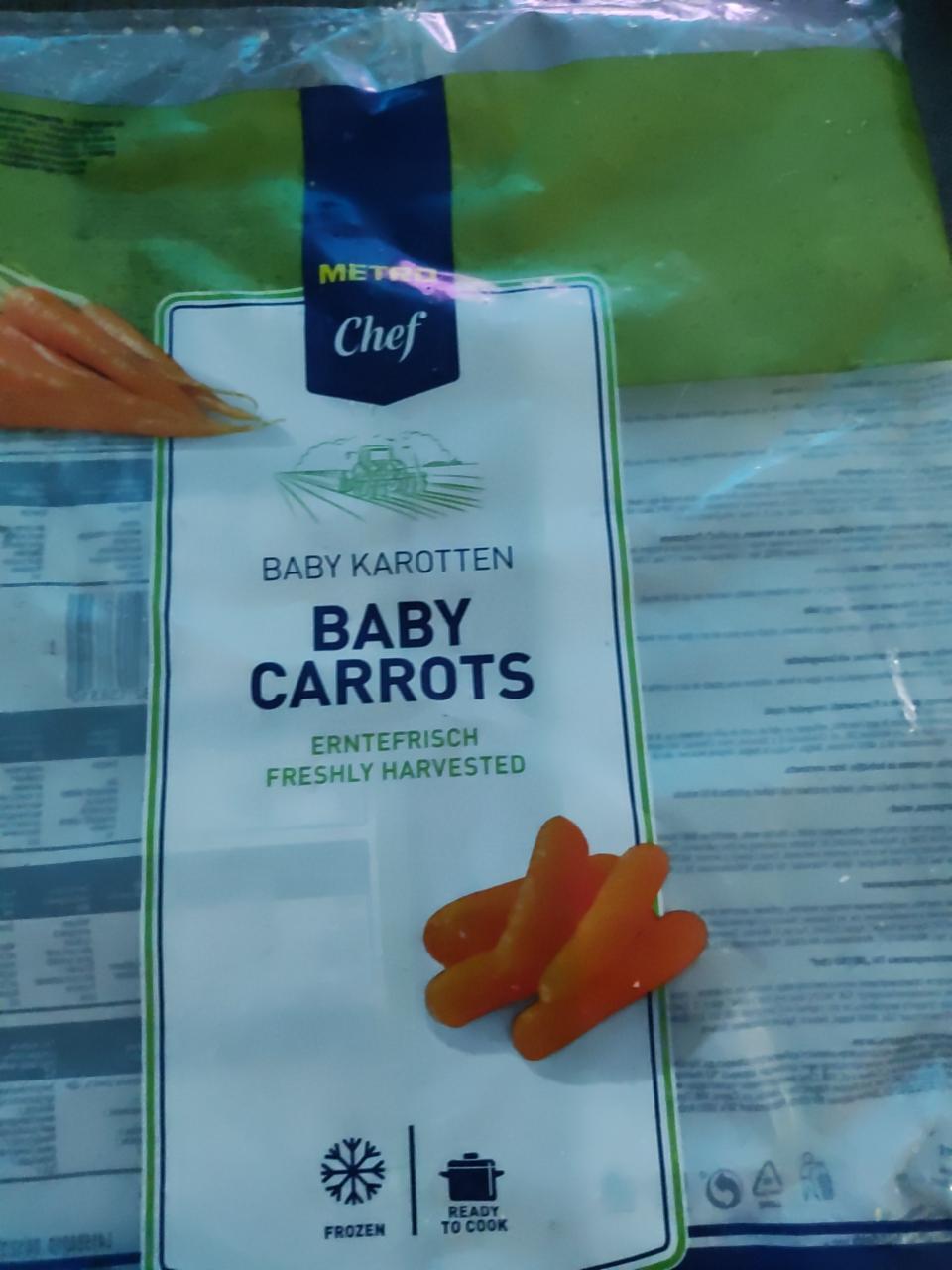 Fotografie - Baby carrots Metro Chef