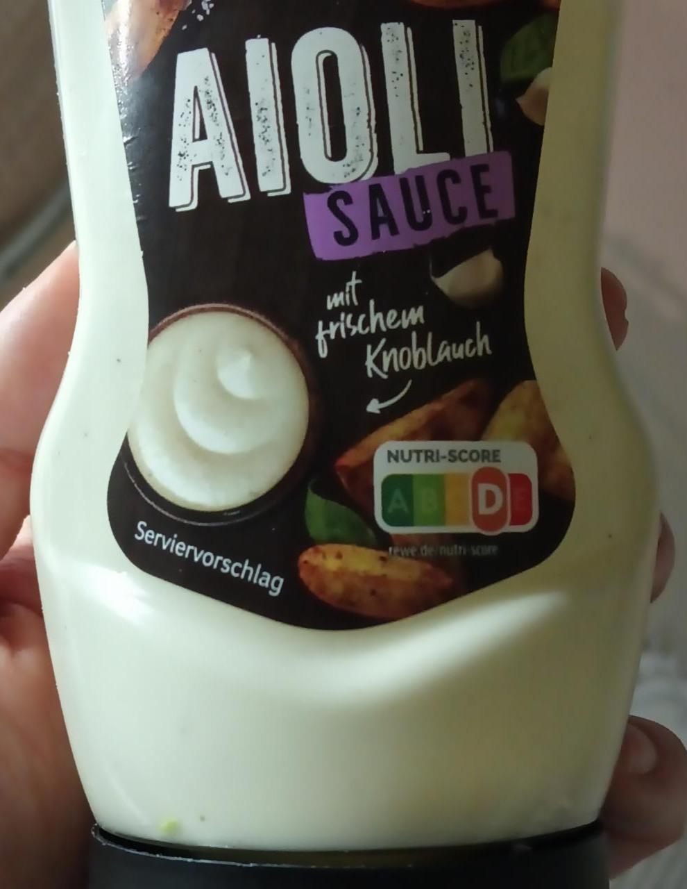 Fotografie - Aioli sauce Rewe beste wahl