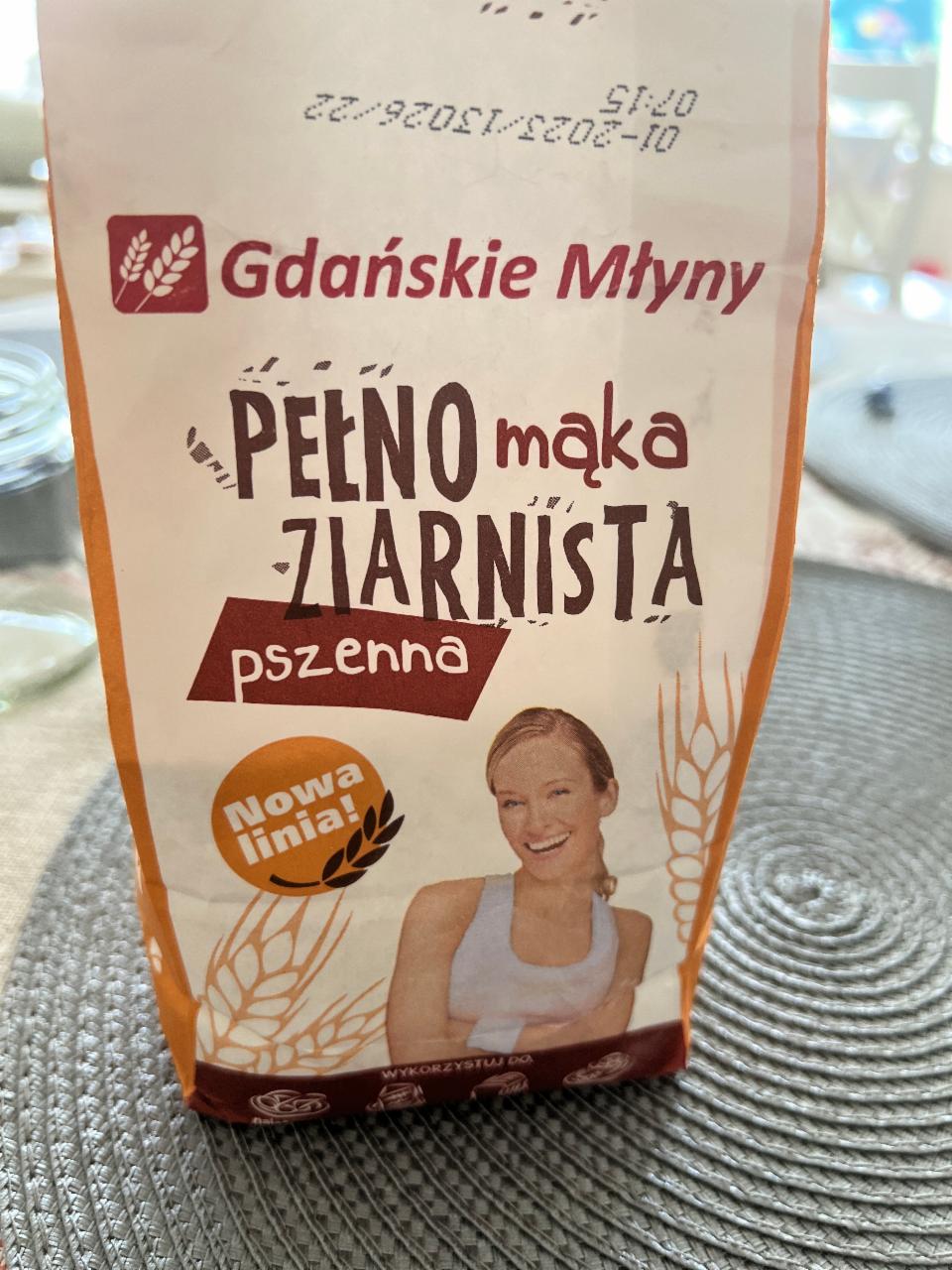 Fotografie - Mąka pszenna pełnoziarnista Gdańskie Młyny