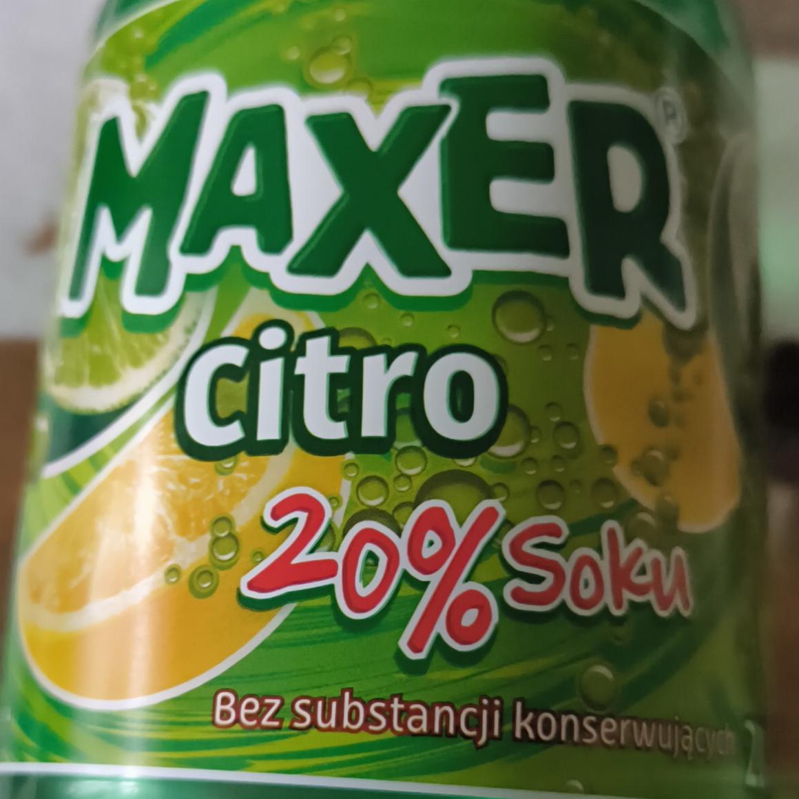 Fotografie - Maxer citro 20% soku