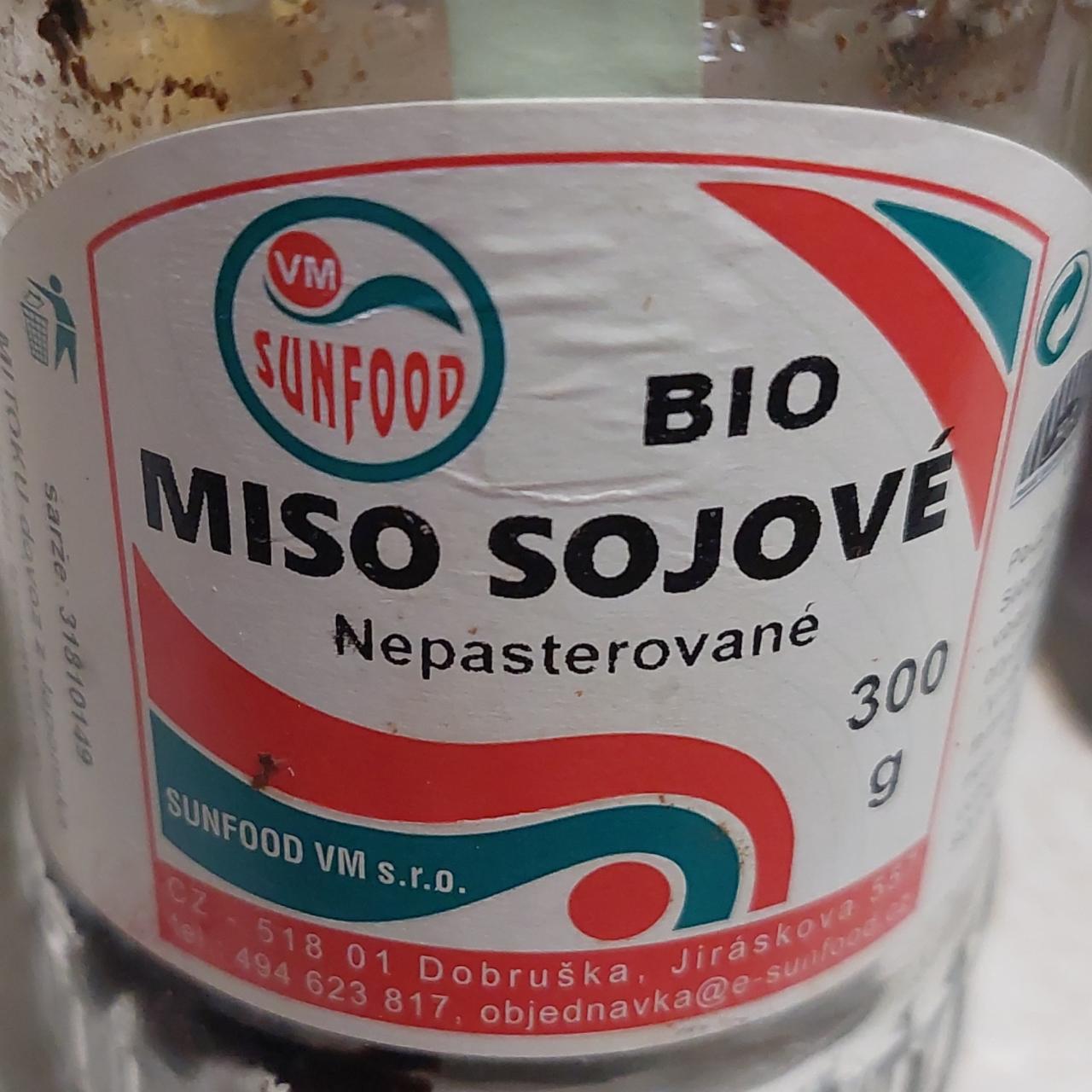 Fotografie - Bio miso sojové nepasterované Sunfood