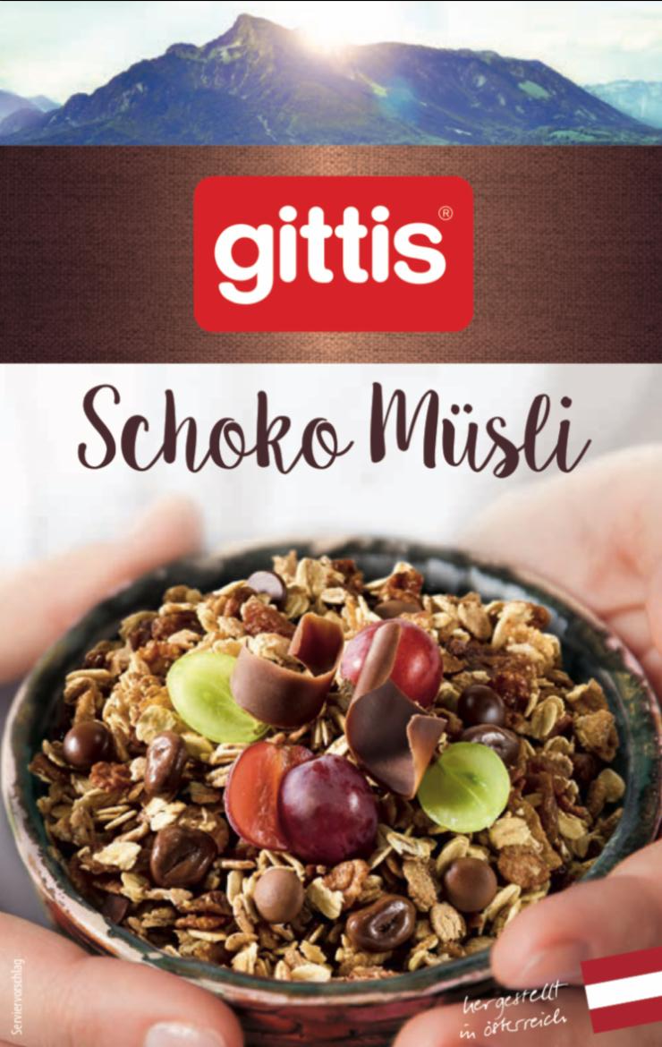 Fotografie - Schoko müsli gittis