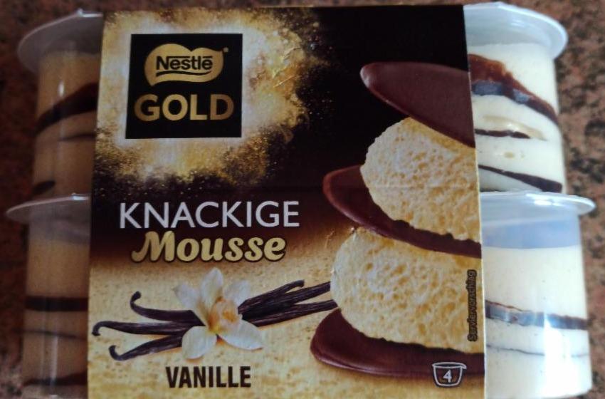 Fotografie - Gold Nestle Knackige Mousse vanilka