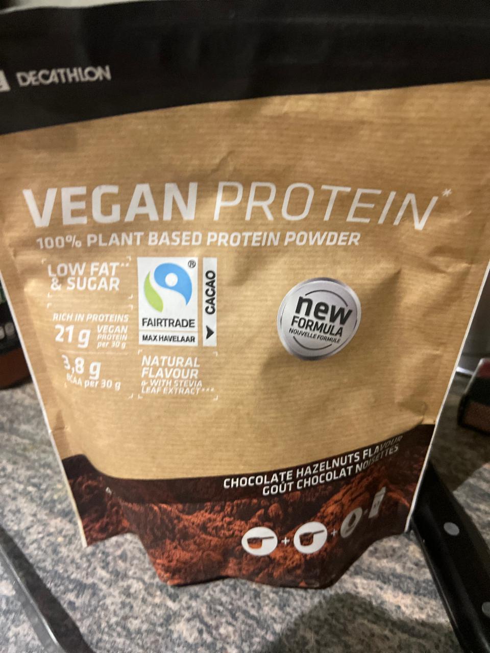 Fotografie - Vegan Protein Natural Flavour Decathlon