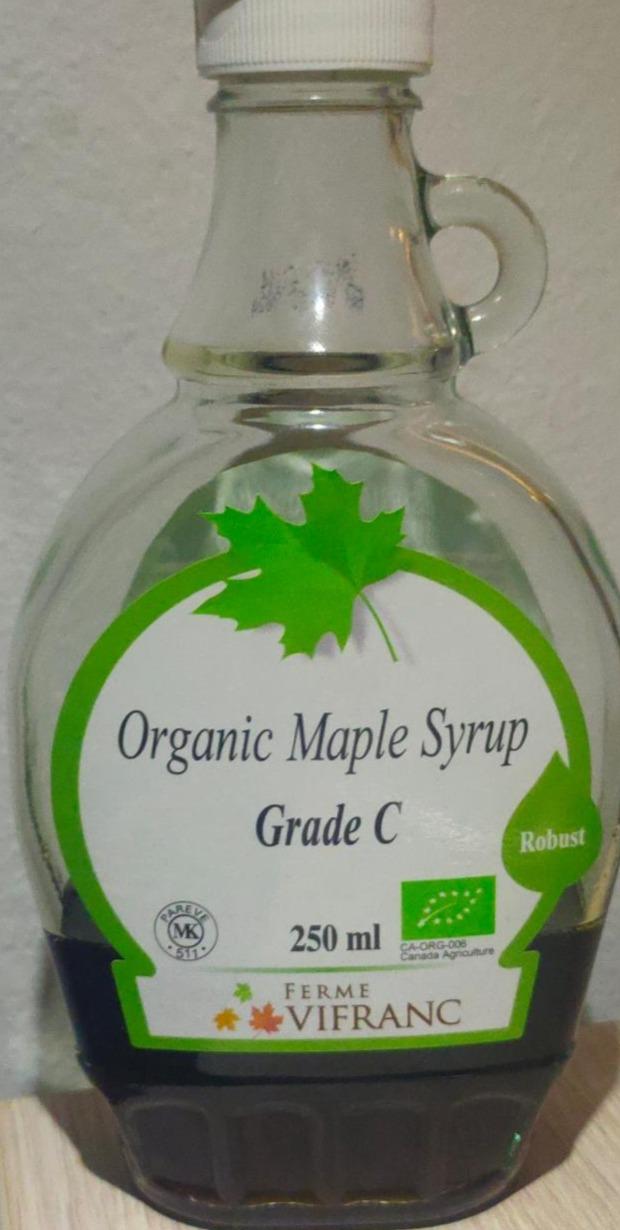 Fotografie - Organic maple syrup grade c Ferme Vifranc