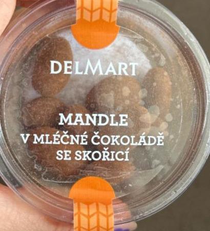 Fotografie - Mandle v mléčné čokoládě se skořicí Delmart