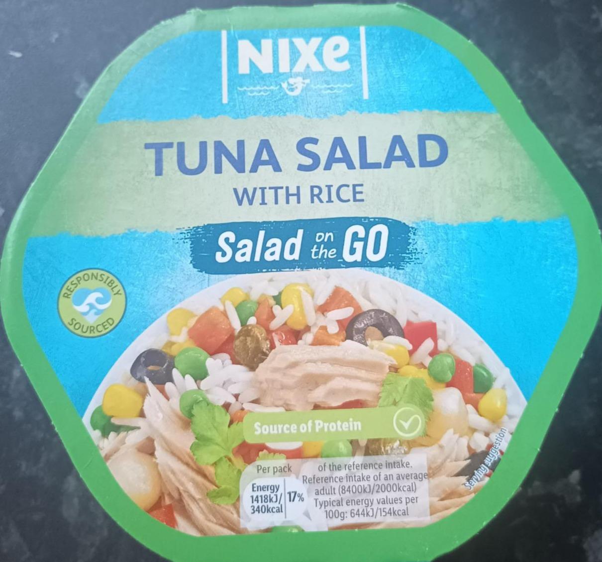 Fotografie - Tuna salad with rice Nixe