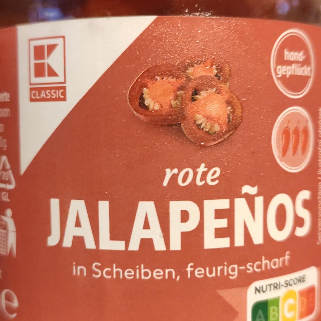 Fotografie - Jalapeños rote K-Classic