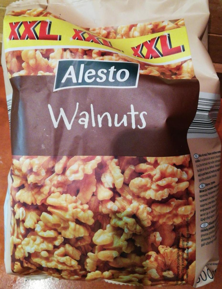 Walnuts Alesto Selection - a kalorie, kJ nutriční hodnoty