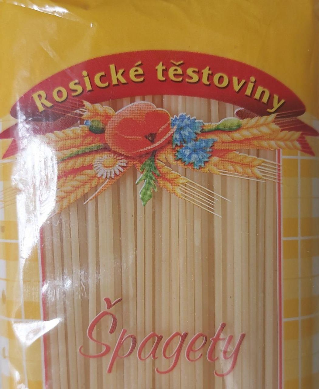 Fotografie - Špagety Rosické těstoviny