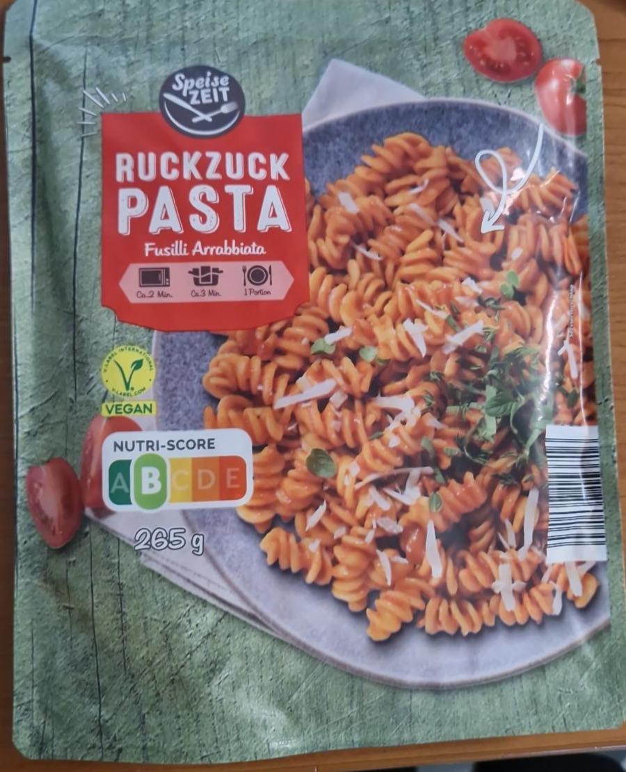 Fotografie - Ruckzuck pasta fusilli arrabbiata Speise Zeit