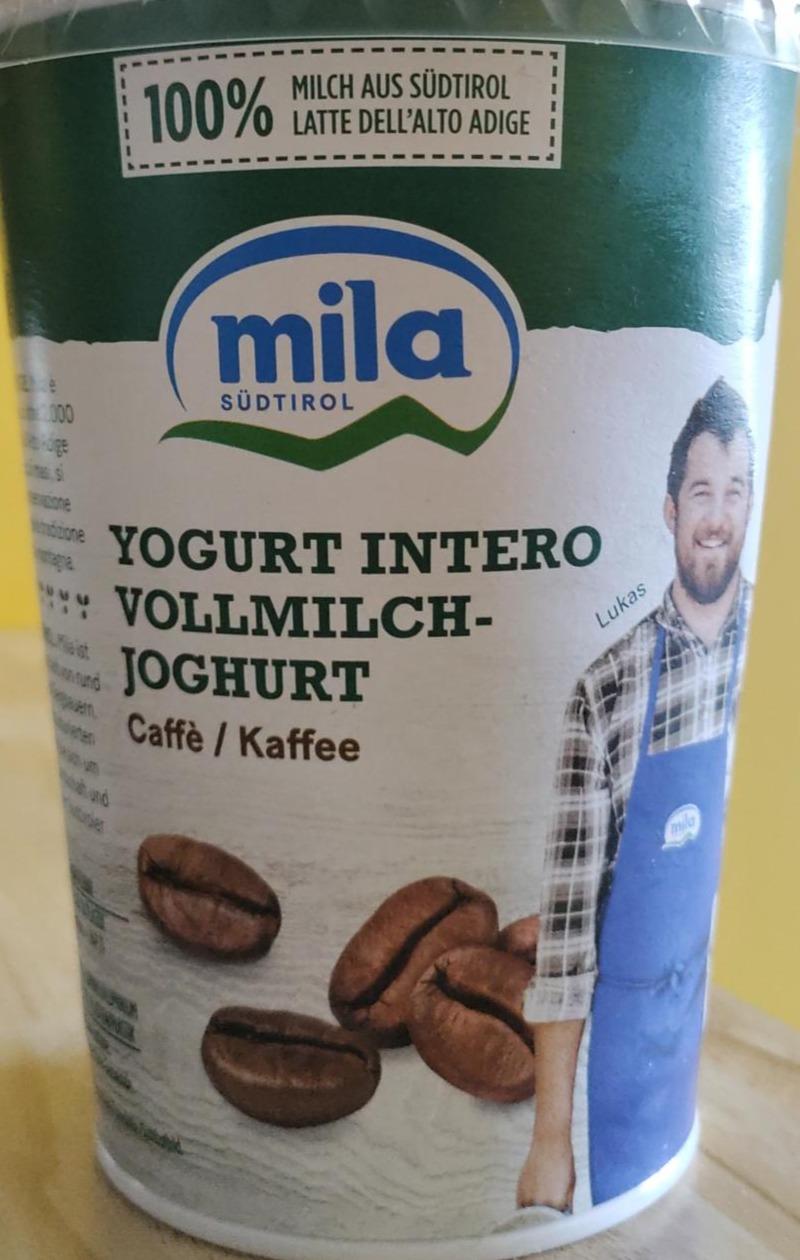 Fotografie - Yogurt intero vollmilch joghurt caffè mila südtirol