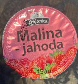 Fotografie - Jogurt smetanový malina jahoda Krajanka DeLuXe!