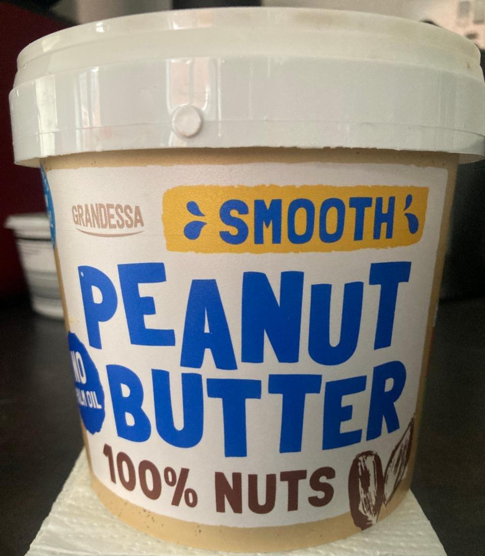 Fotografie - Smooth peanut butter 100% nuts Grandessa