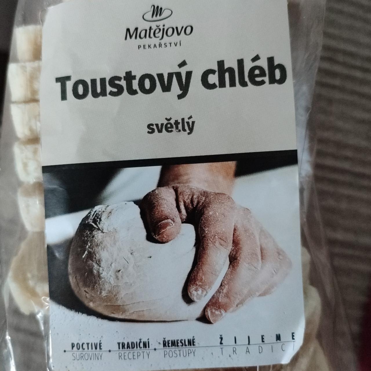 Fotografie - Toustový chléb světlý Matějovo pekařství