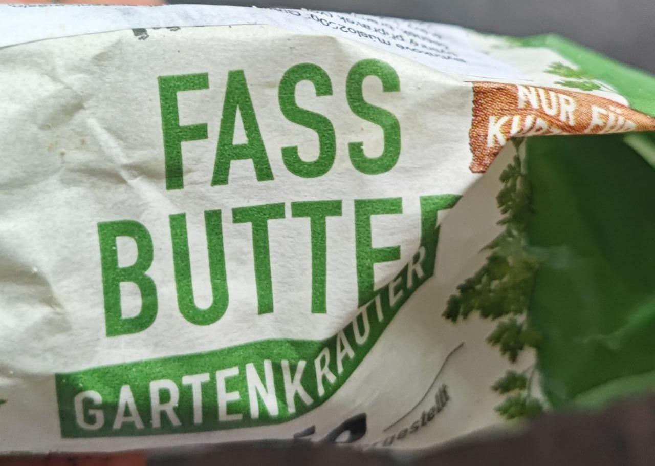 Fotografie - Bio fass butter gartenkräuter Gläserne Molkerei