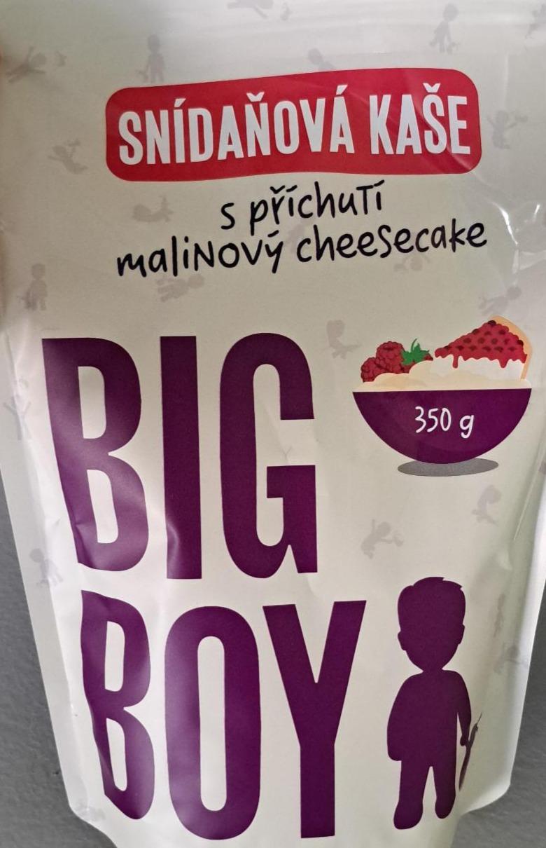 Fotografie - Snídaňová kaše s příchutí malinový cheesecake Big Boy