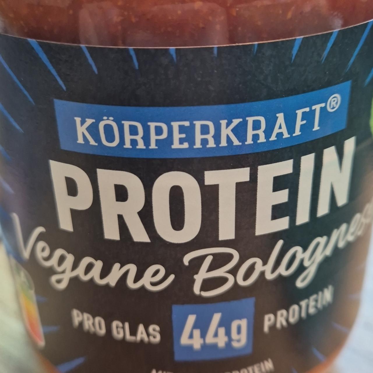 Fotografie - Protein vegane bolognese Körperkraft