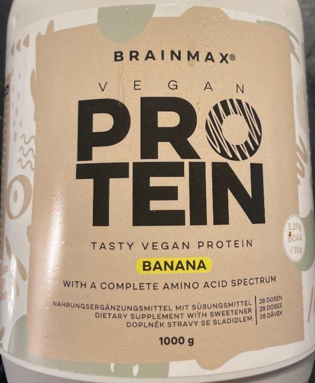 Fotografie - Vegan protein banana BrainMax