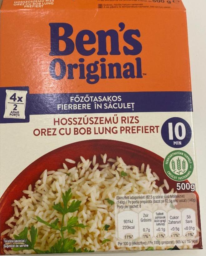 Fotografie - Hosszúszemü rizs Ben's Original