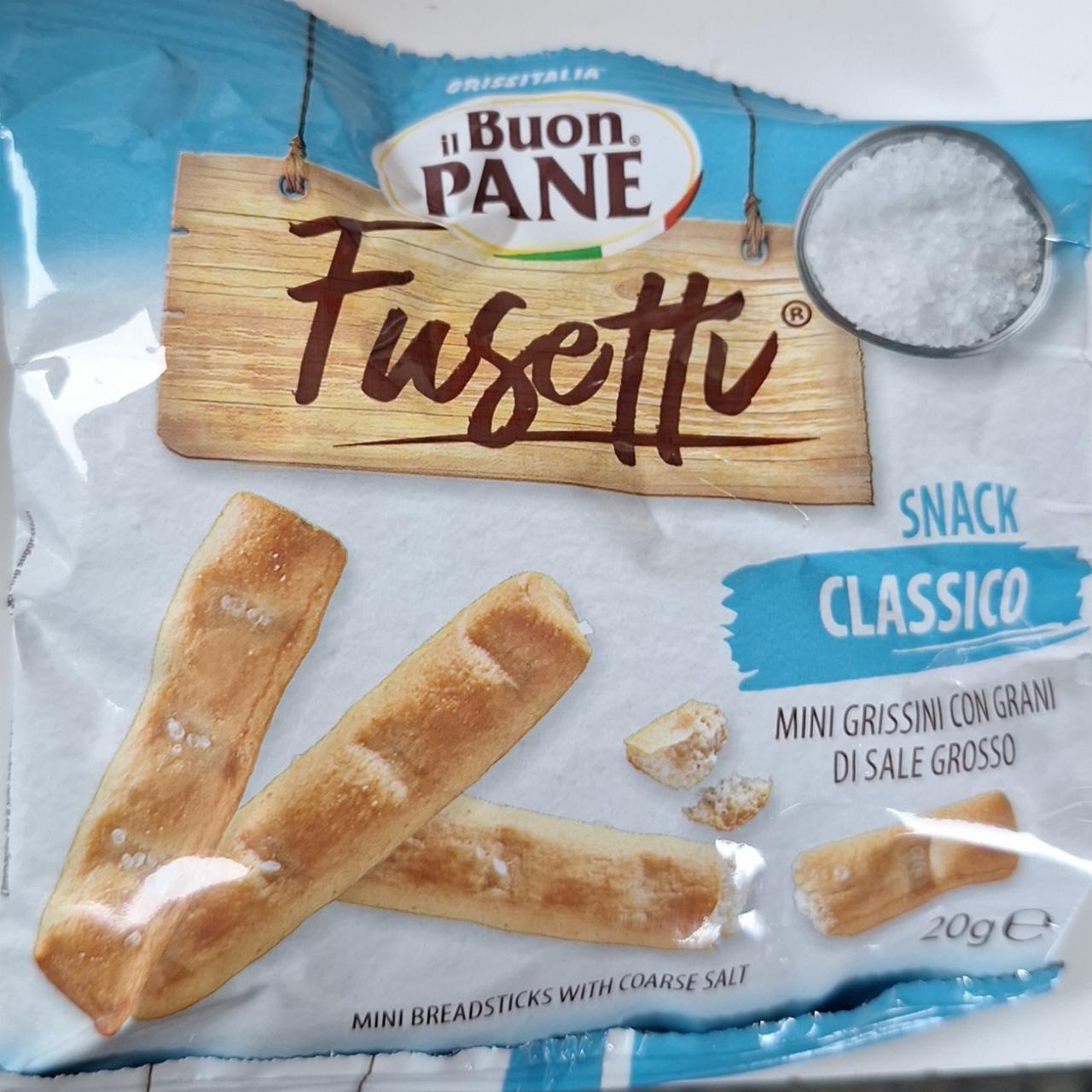 Fotografie - Fusetti snack classico il Buon Pane