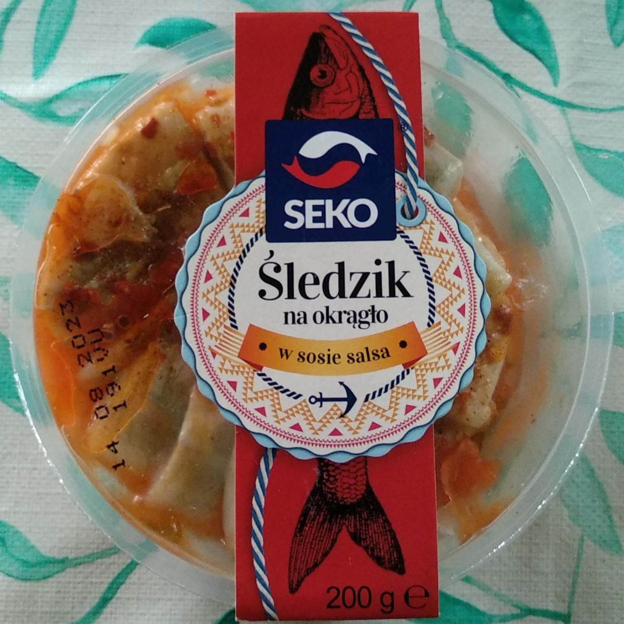 Fotografie - Śledzik na okrągło w sosie salsa Seko