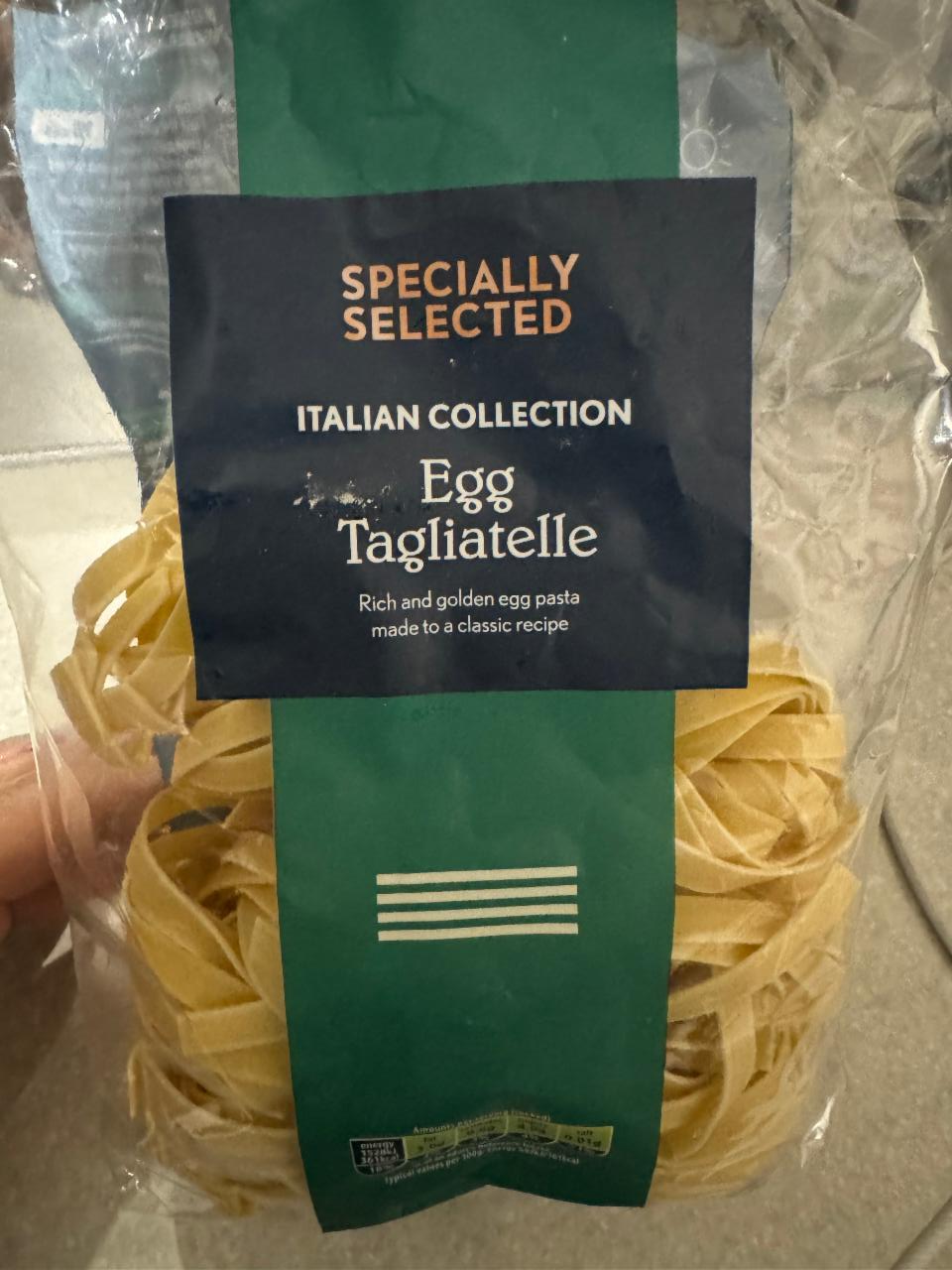 Fotografie - Egg tagliatelle Specially selected