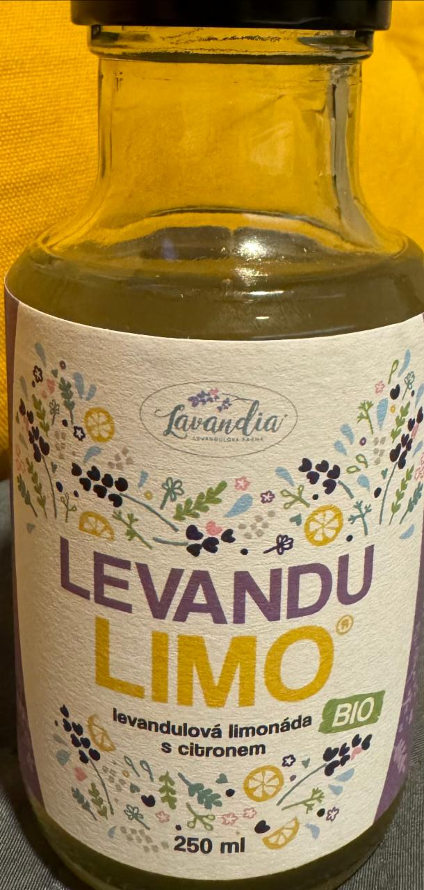 Fotografie - Levandulimo levandulová limonáda s citronem Bio Lavandia