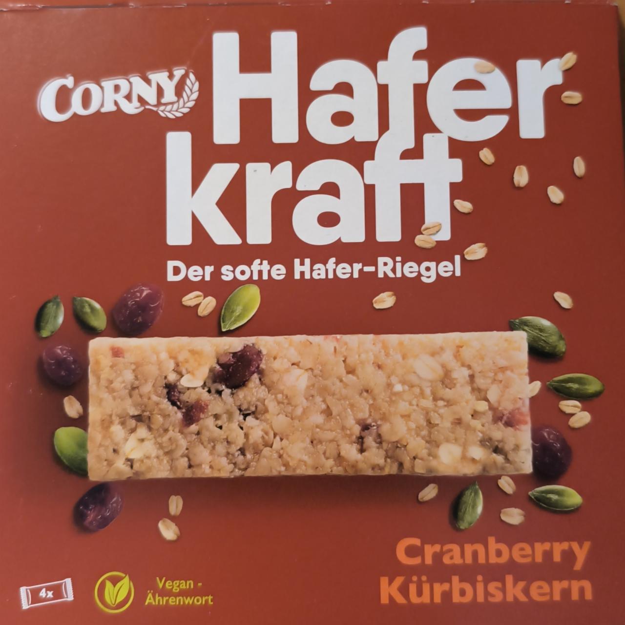 Fotografie - Hafer kraft cranberry kürbisken Corny