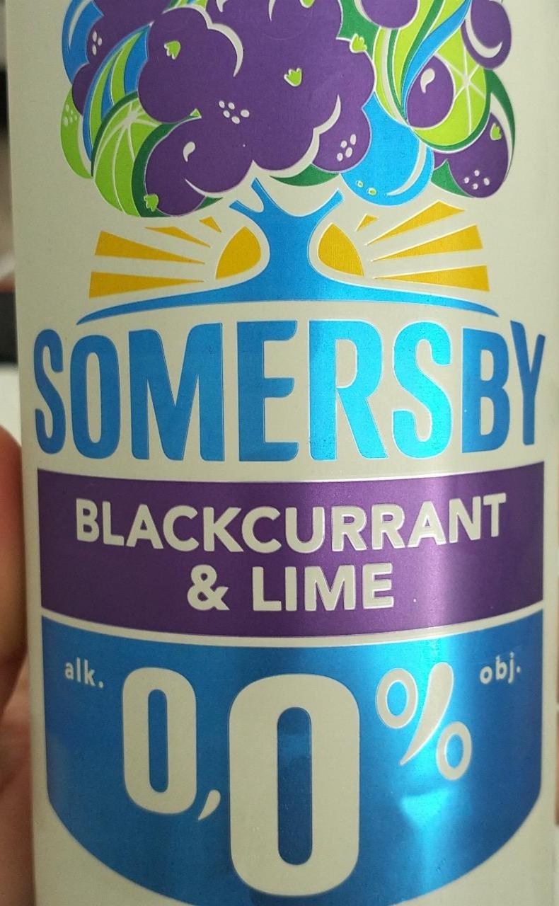 Fotografie - Blackcurrant & Lime 0,0% Somersby