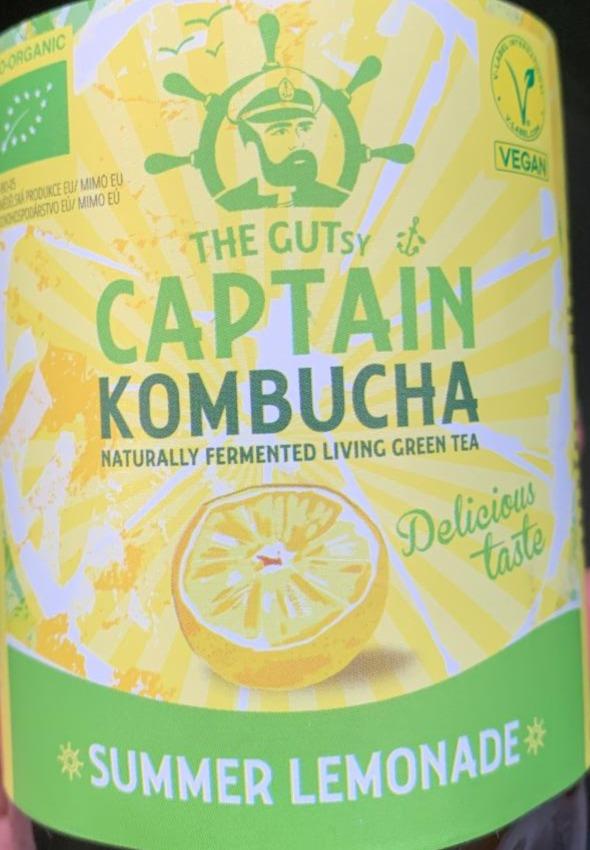 Fotografie - Captain kombucha summer lemonade Gutsy