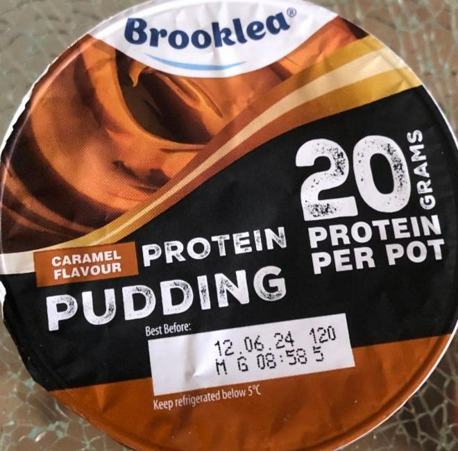 Fotografie - Protein pudding caramel flavour Brooklea