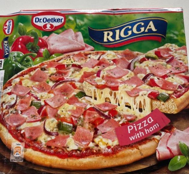 Fotografie - Rigga pizza with ham Dr.Oetker