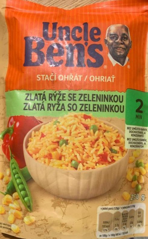 Fotografie - Uncle Ben's zlatá rýže