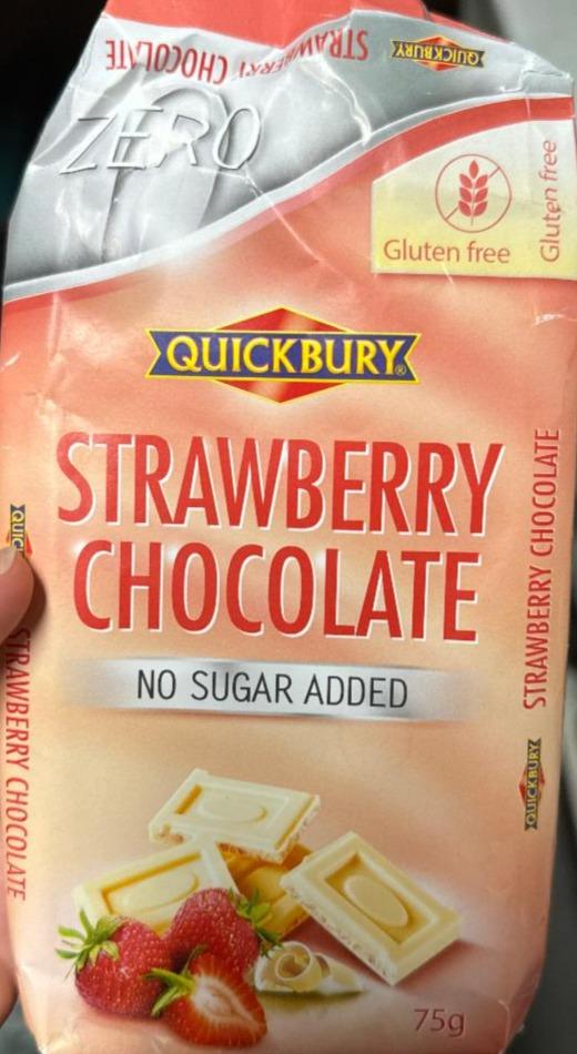 Fotografie - Strawberry chocolate zero Quickbury