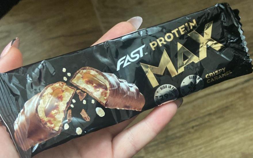 Fotografie - Max protein crispy caramel Fast