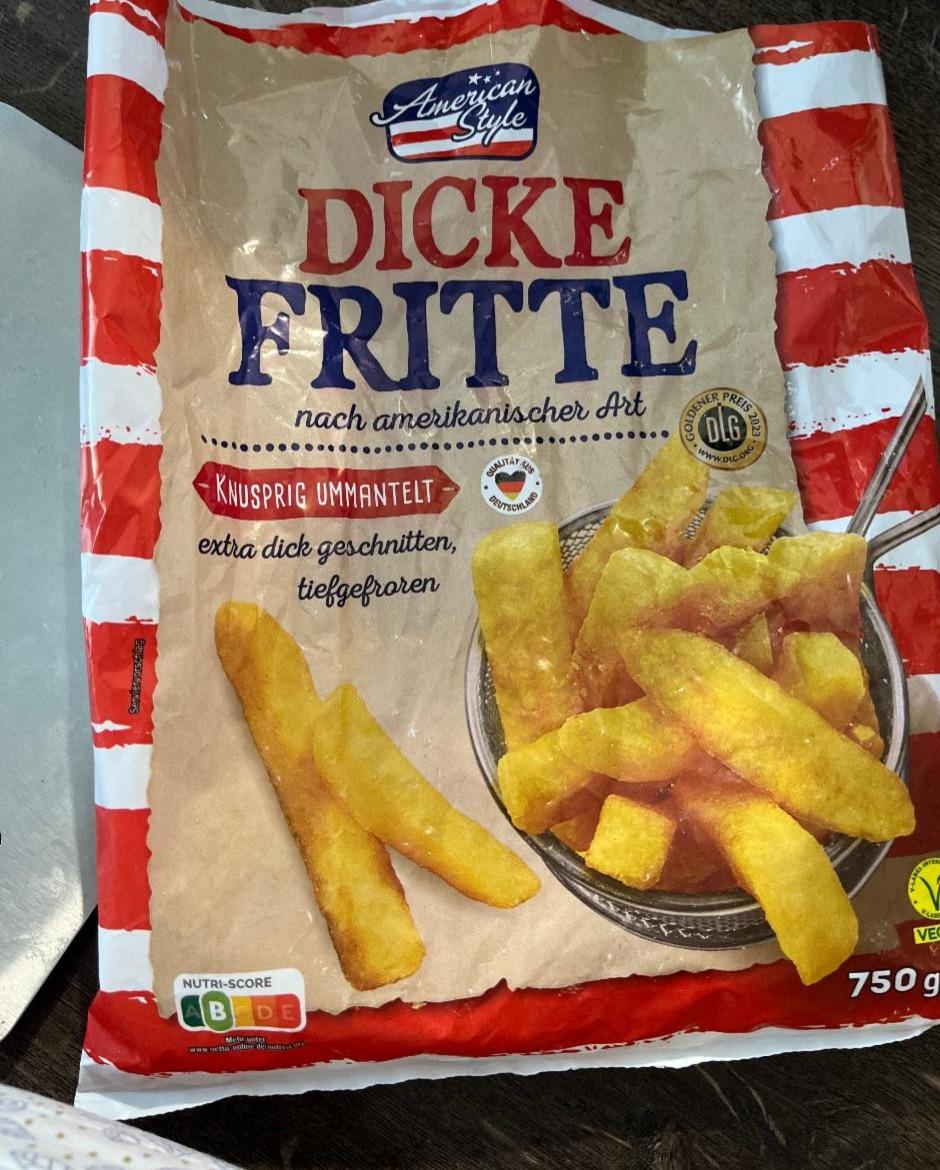 Fotografie - Dicke fritte American Style