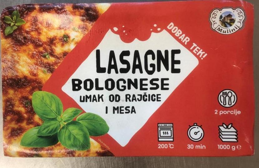 Fotografie - Lasagne bolognese umak od rajčice i mesa Mulini