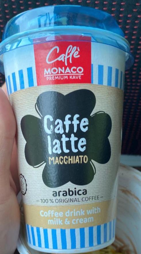 Fotografie - Caffe latte macchiato arabica Caffé Monaco