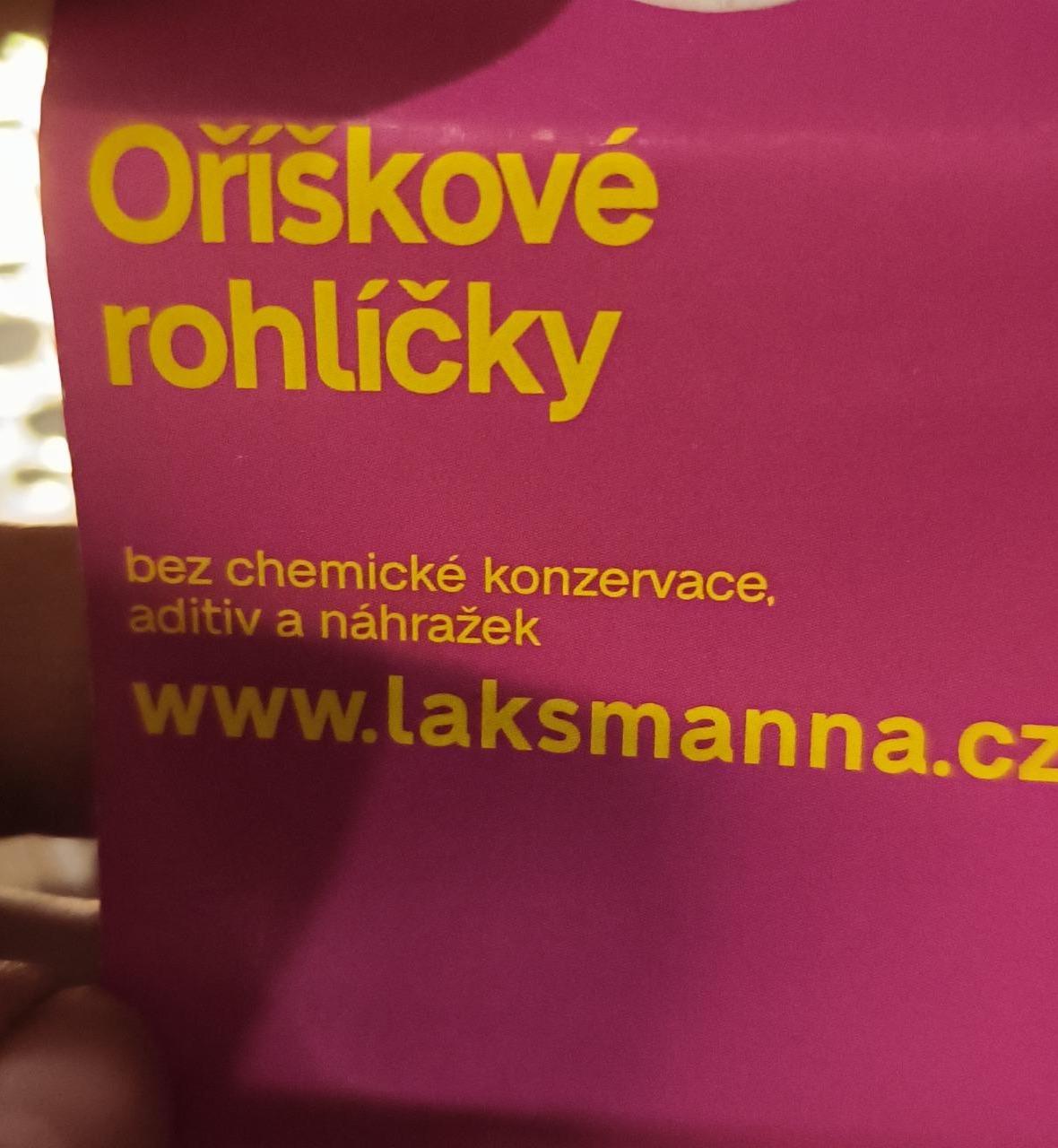 Fotografie - Oříškové rohlíčky Lakšmanna lahůdky