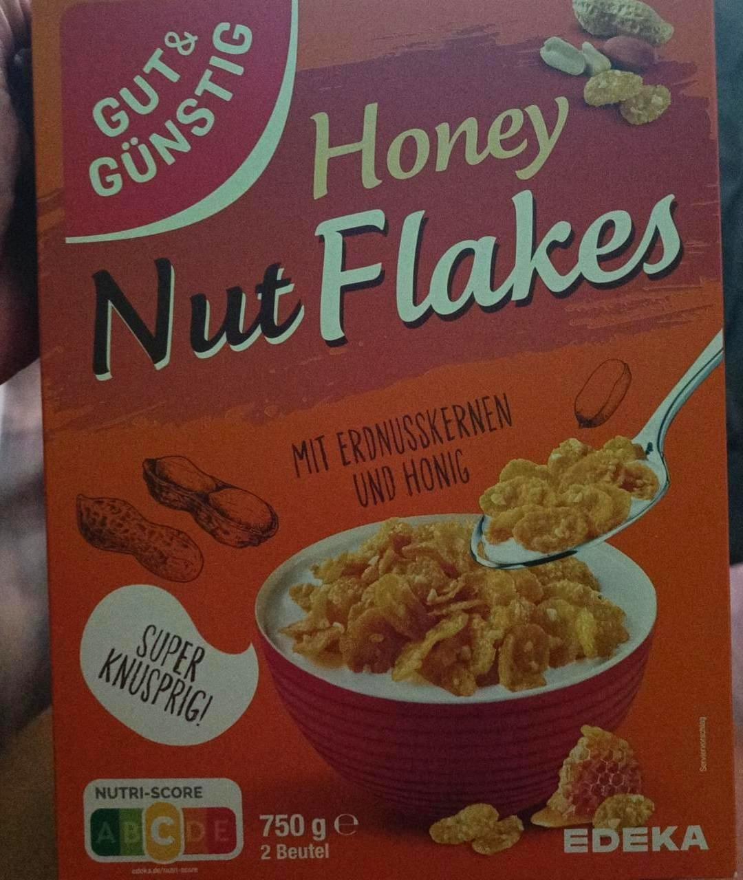 Fotografie - Honey nut flakes Gut&Günstig