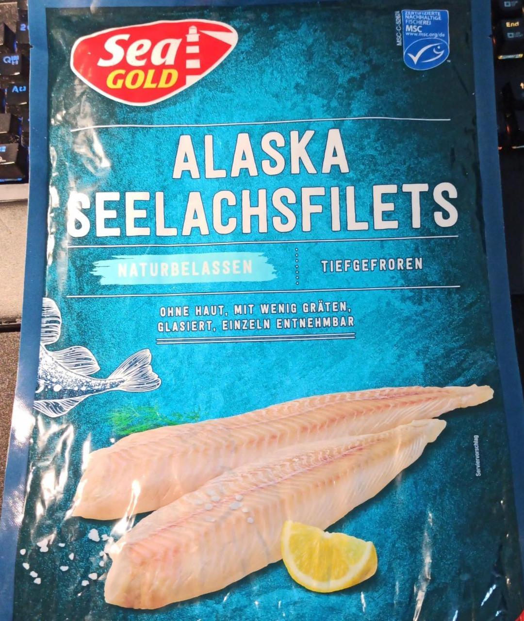 Fotografie - Alaska seelachsfilets naturbelassen Sea Gold