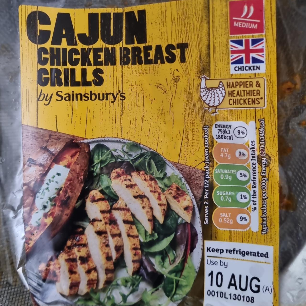 Fotografie - Cajun chicken breast grills by Sainsbury's