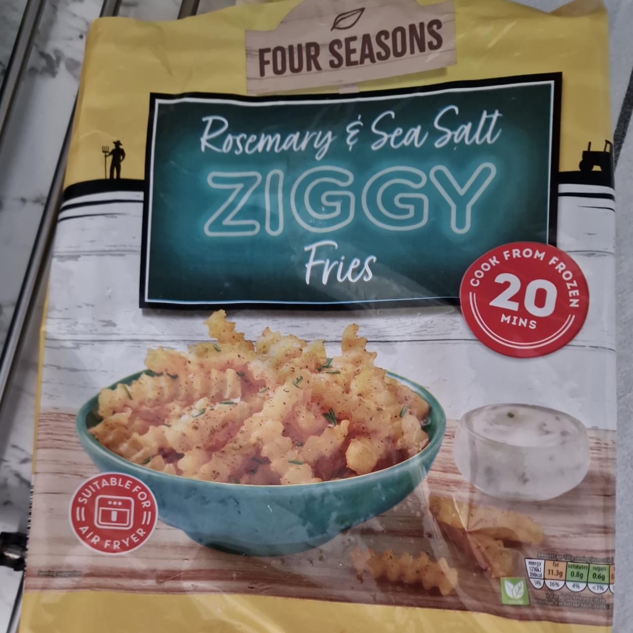 Fotografie - Rosemary & sea salt ziggy fries Four Seasons