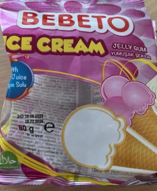 Fotografie - Ice cream jelly gum bebeto