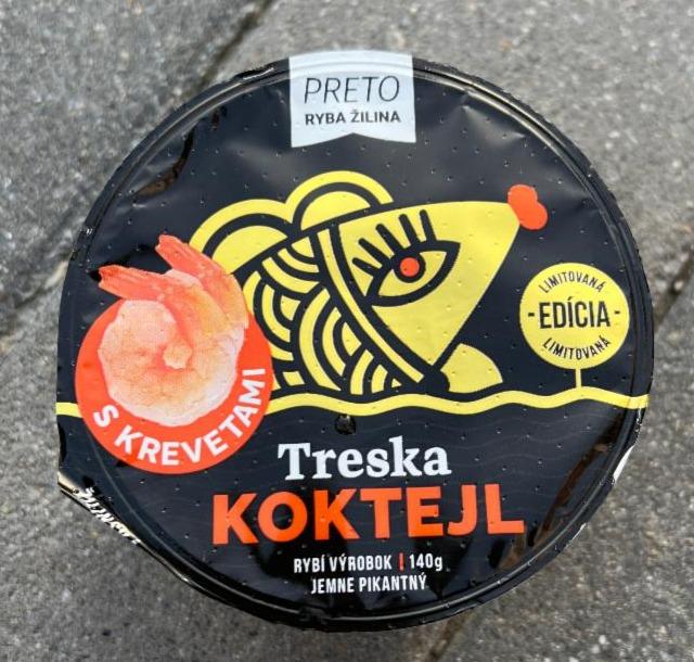 Fotografie - Treska koktejl s krevetami Preto